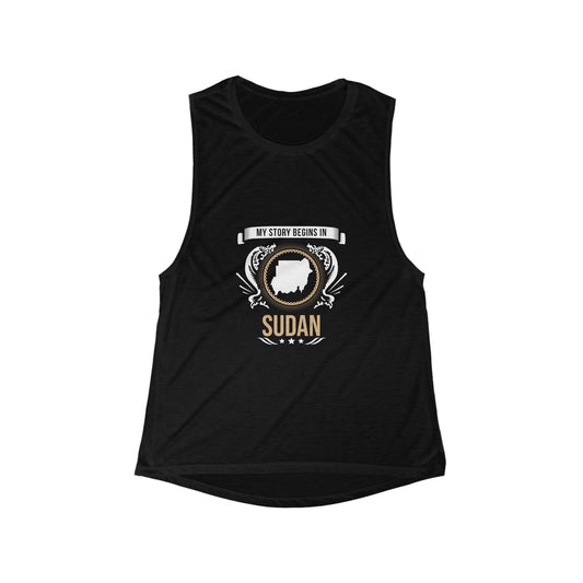 Sudan Style 2-Women's Flowy Tank