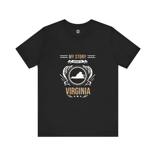 Virginia Style 1-Unisex Short Sleeve Tee