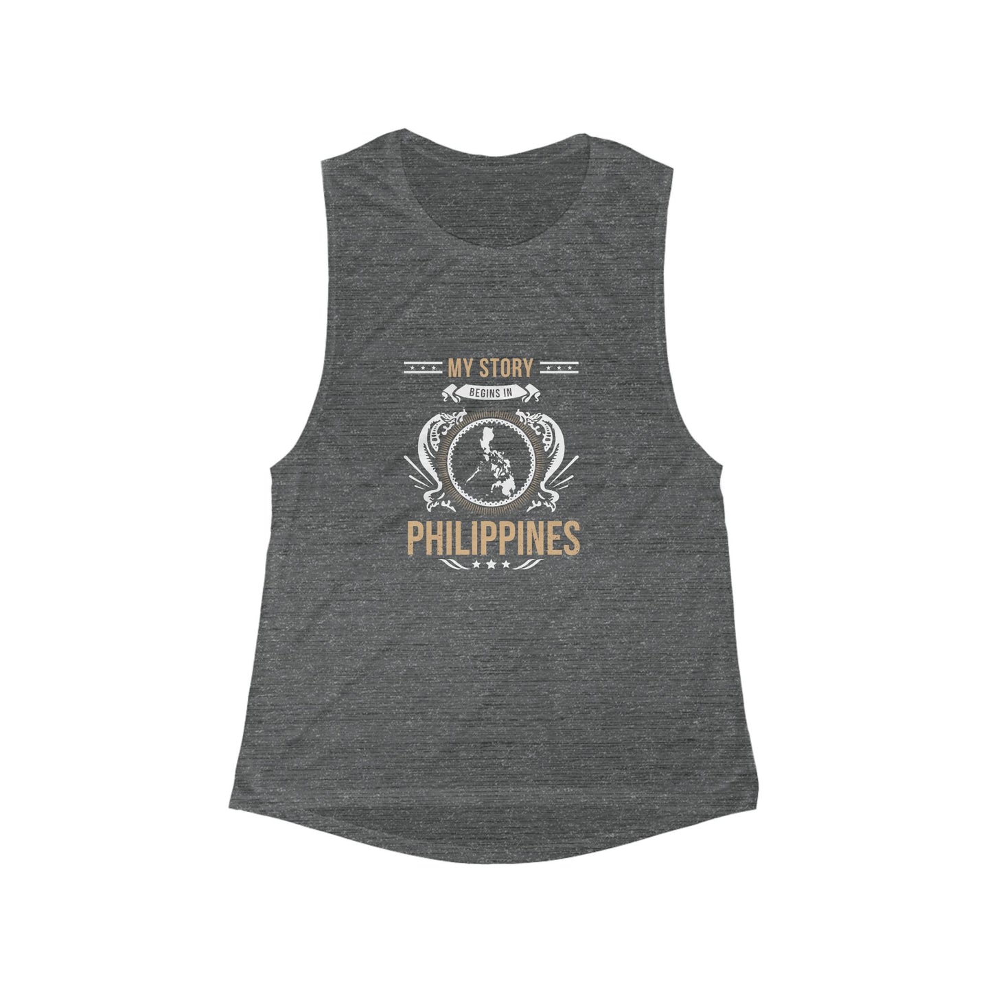 Philippines Style 1-Women's Flowy Tank