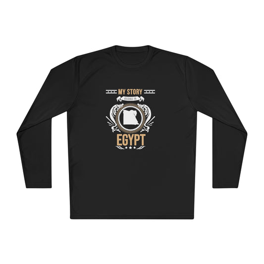 Egypt Style 1-Unisex Lightweight Long Sleeve Tee