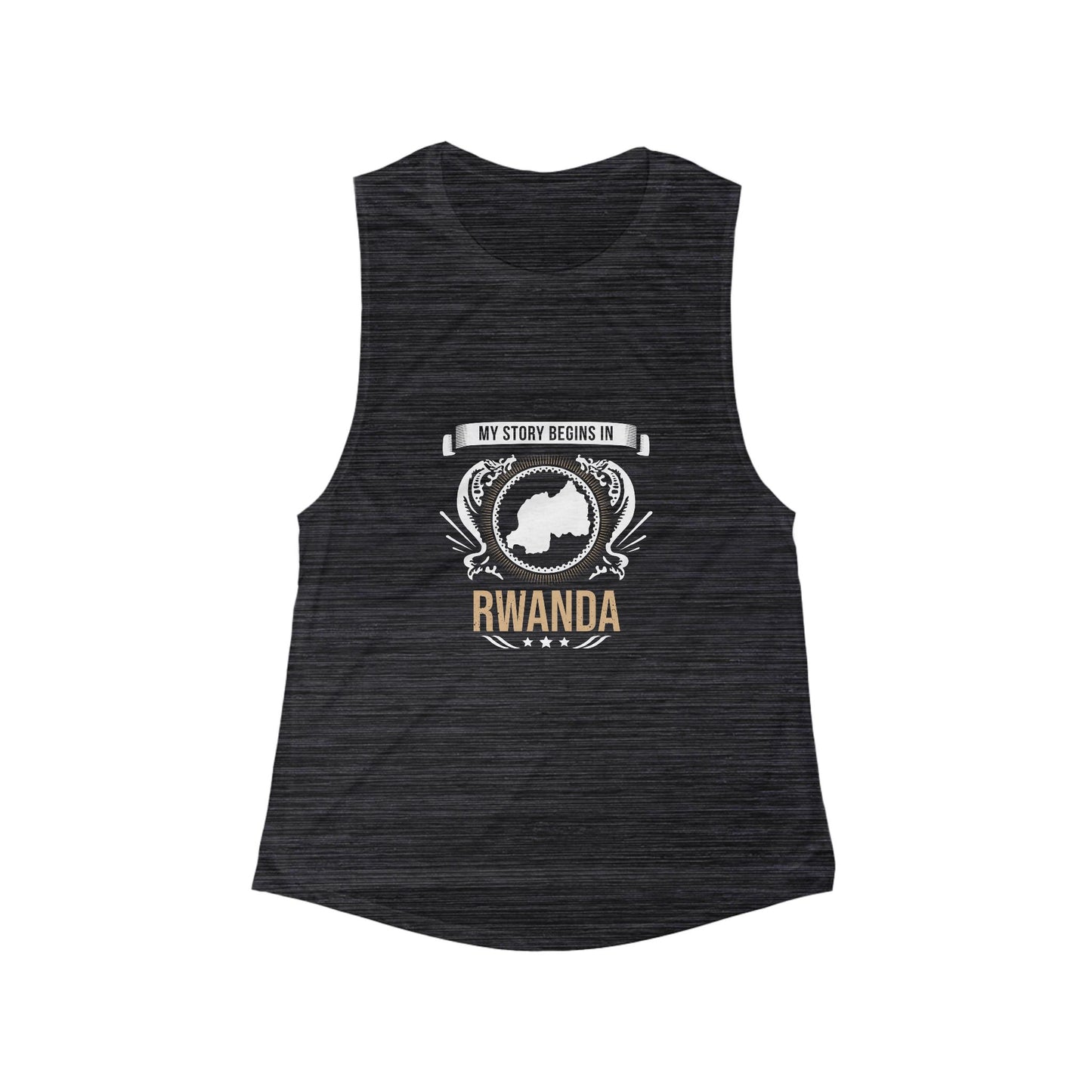 Rwanda Style 2-Women's Flowy Tank