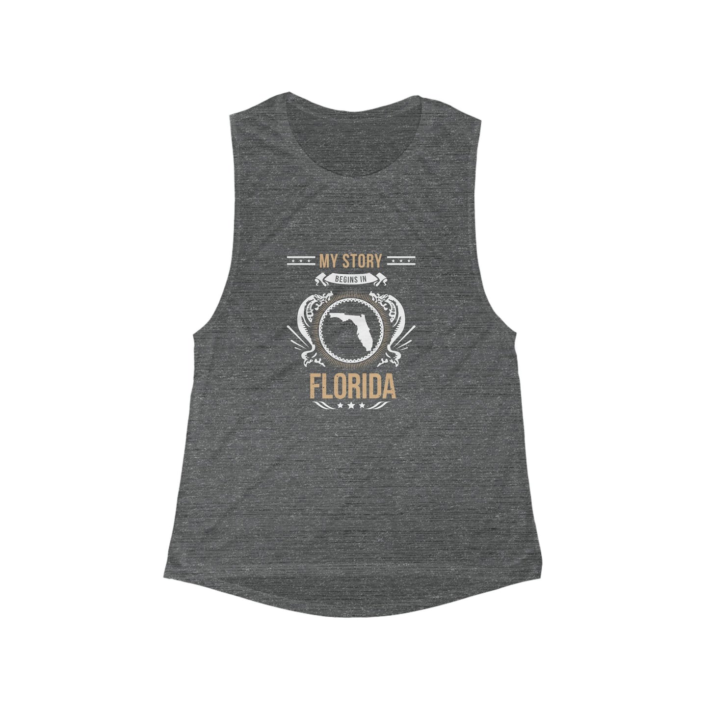 Florida Style 1-Women's Flowy Tank