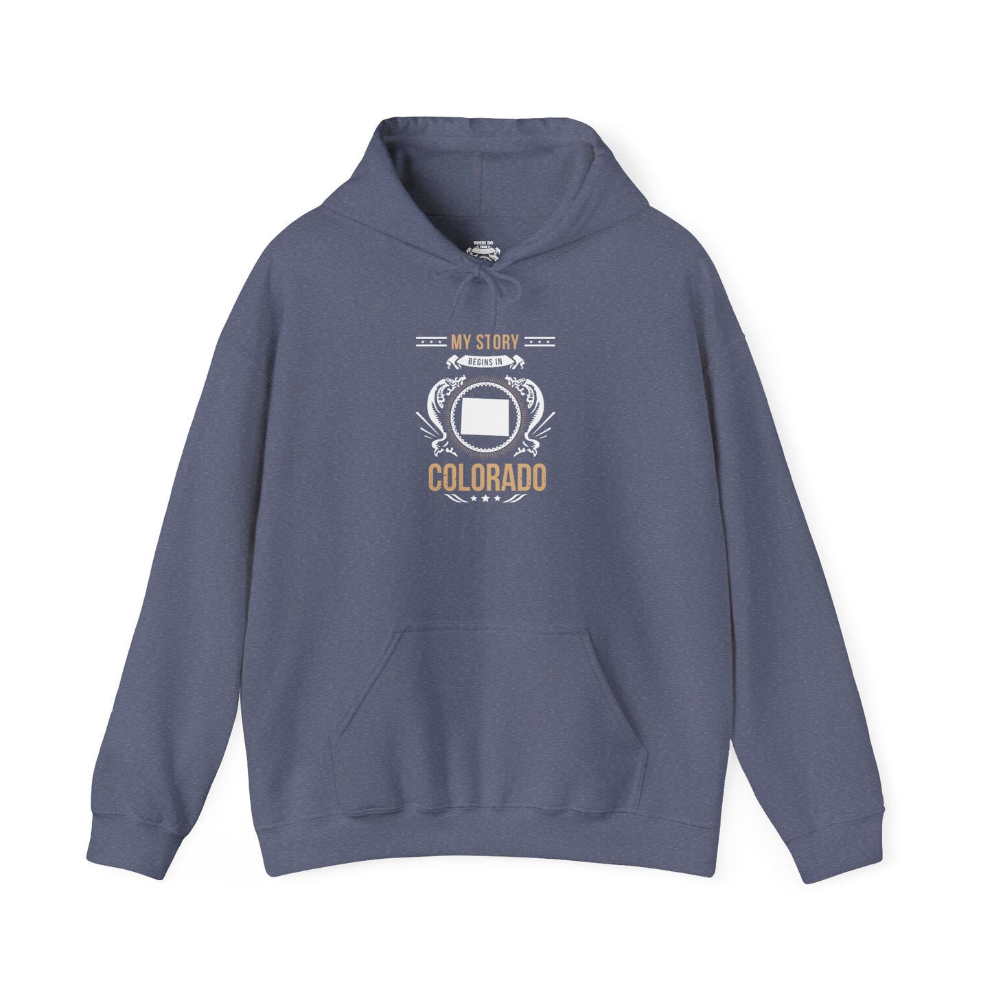 Colorado Style 1-Unisex Hooded Sweatshirt