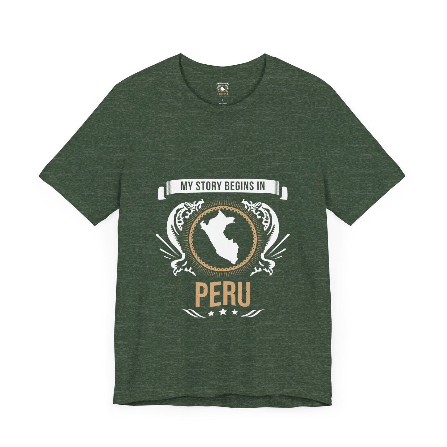 Peru Design 2-Unisex Short Sleeve Tee