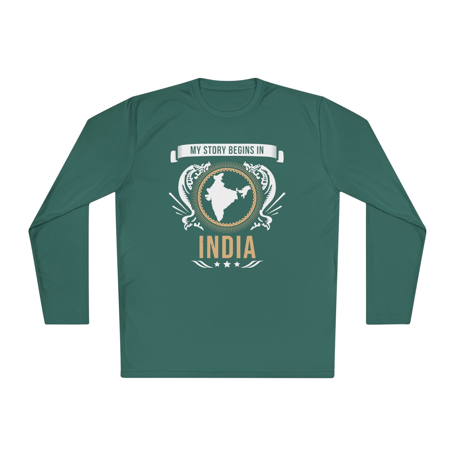 India Style 2-Unisex Long Sleeve Tee