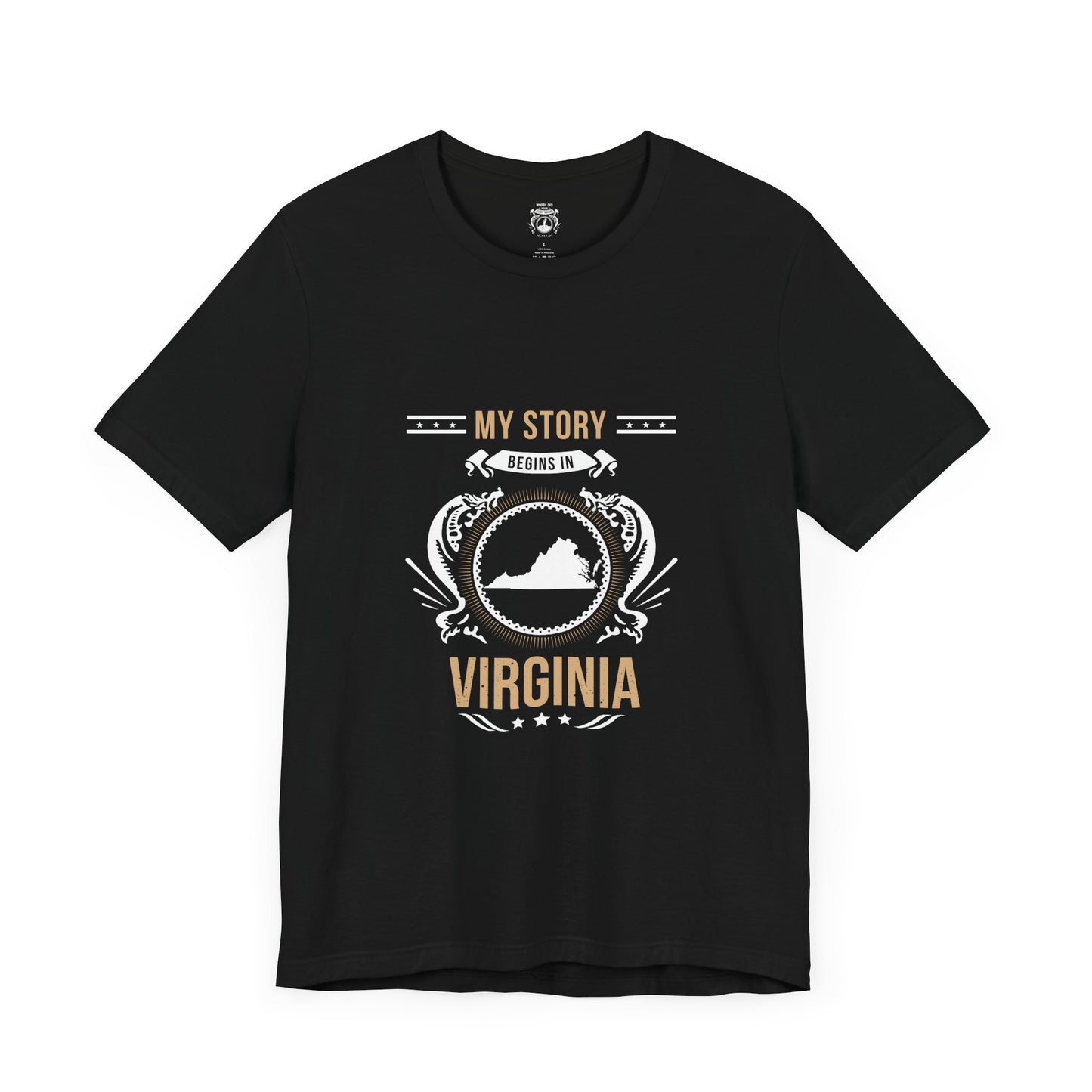 Virginia Style 1-Unisex Short Sleeve Tee