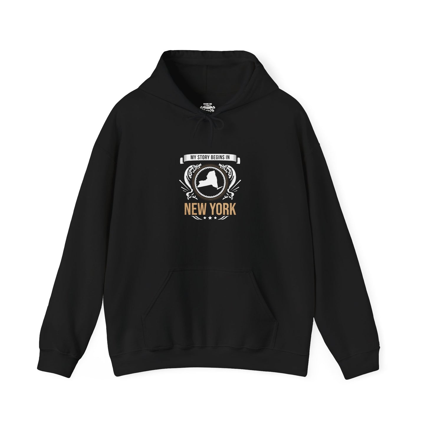 New York Style 2-Unisex Hooded Sweatshirt