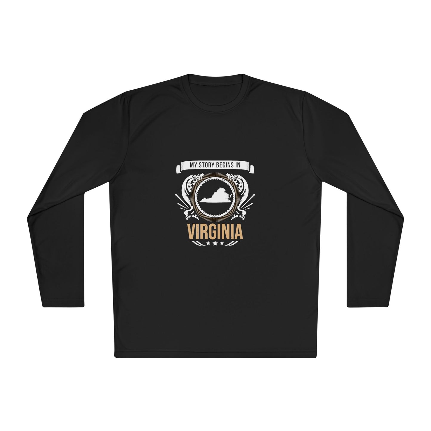 Virginia Style 2-Unisex Lightweight Long Sleeve Tee