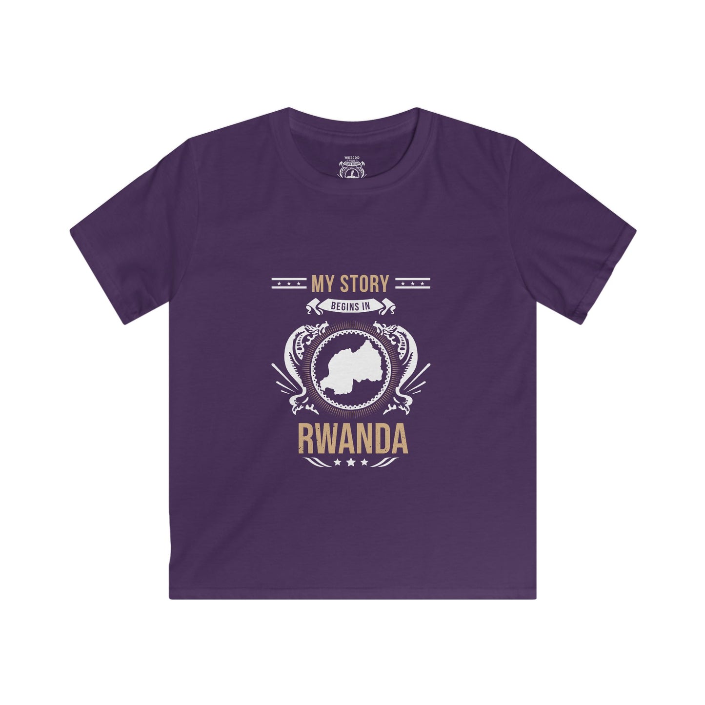 Kids Rwanda Style 1-unisex short sleeve shirt