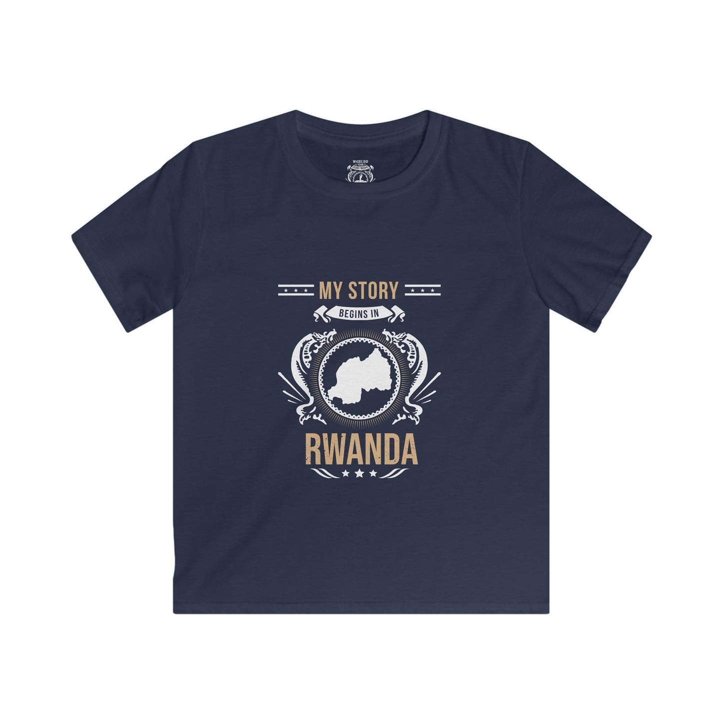 Kids Rwanda Style 1-unisex short sleeve shirt