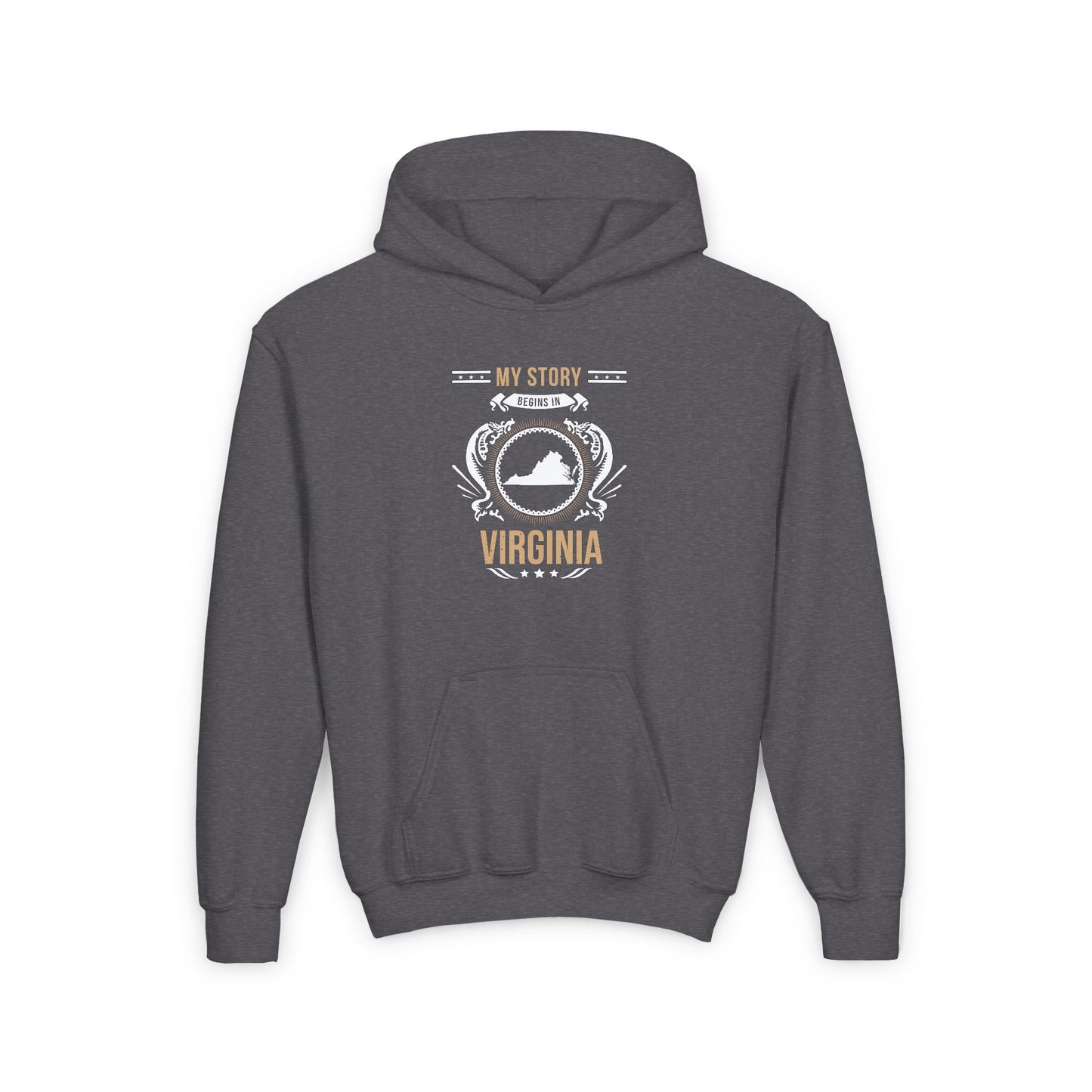 Youth Virginia Style 1 - Unisex Hoodie