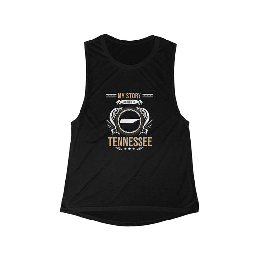 Tennessee Style 1-Women's Flowy Tank