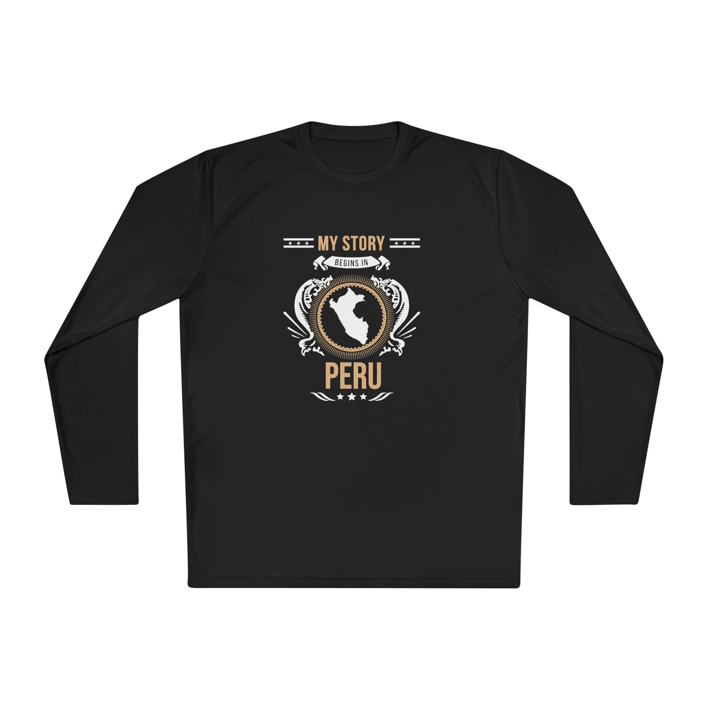 Peru Design 1-Unisex Lightweight Long Sleeve Tee