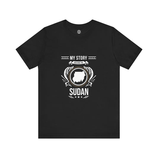 Sudan Style 1-Unisex Short Sleeve Tee