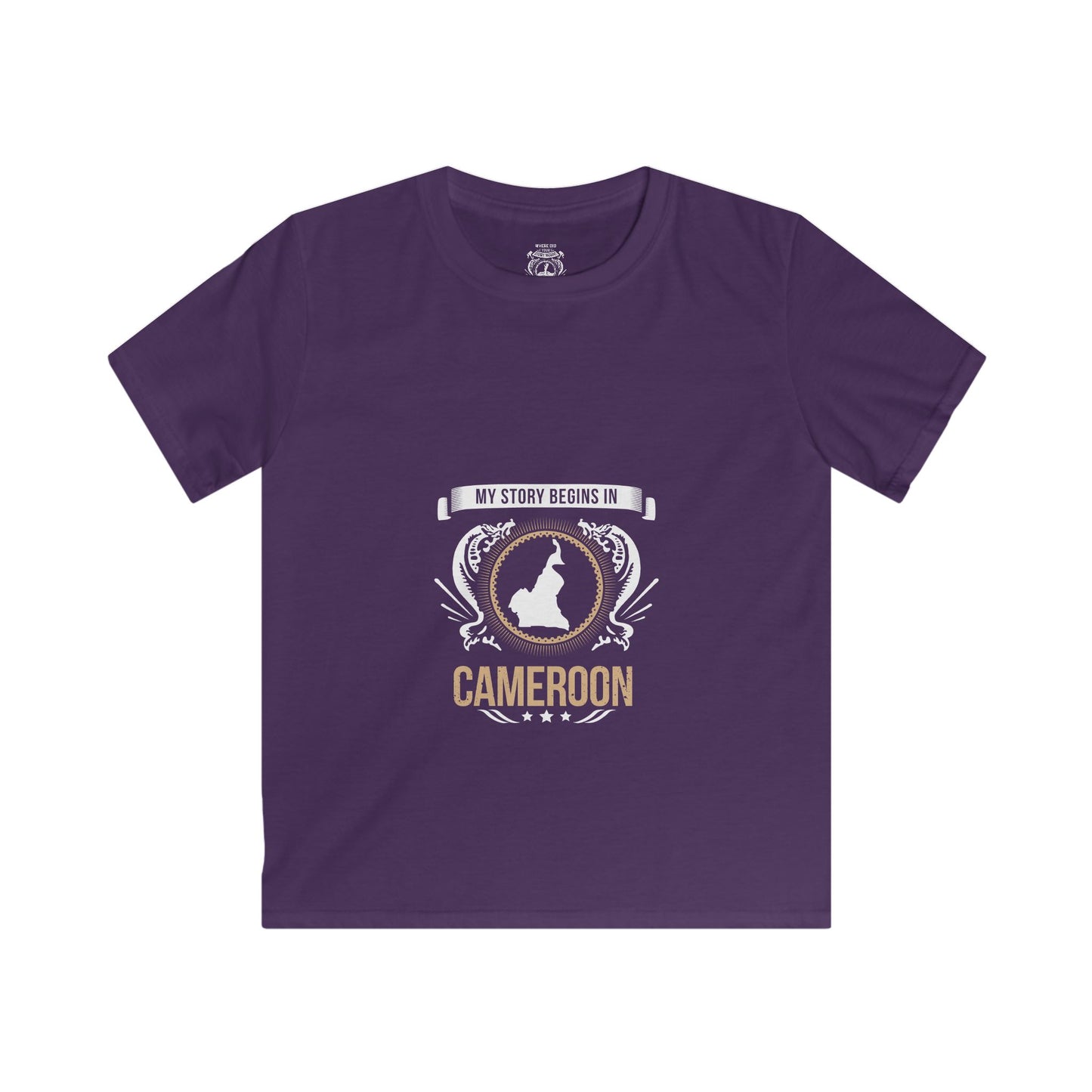 Kids Cameroon Style 2-unisex short sleeve shirt
