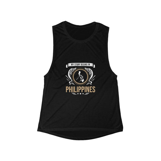 Philippines Style 2-Women's Flowy Tank