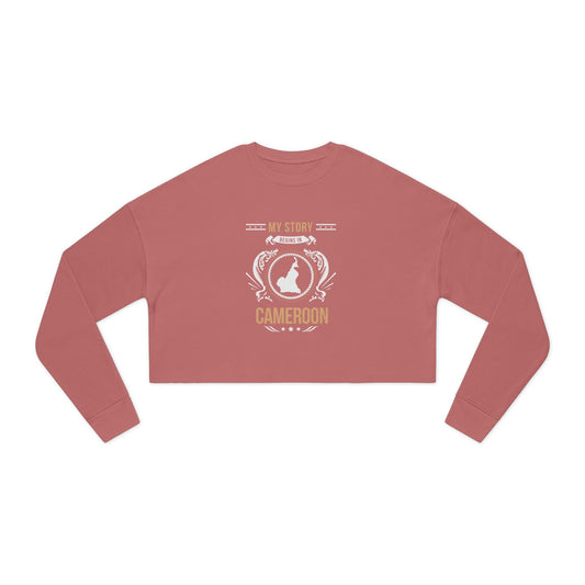 Cameroon Style 1-Women's Cropped Sweatshirt
