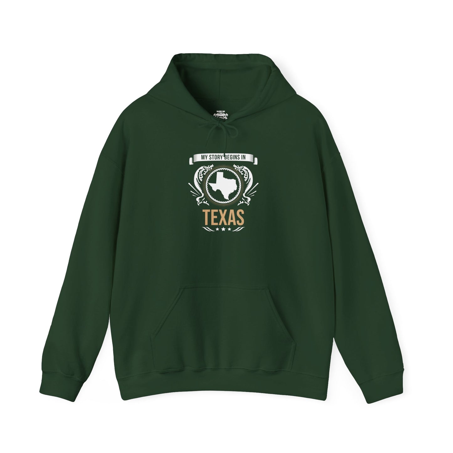 Texas Style 2-Unisex Hooded Sweatshirt