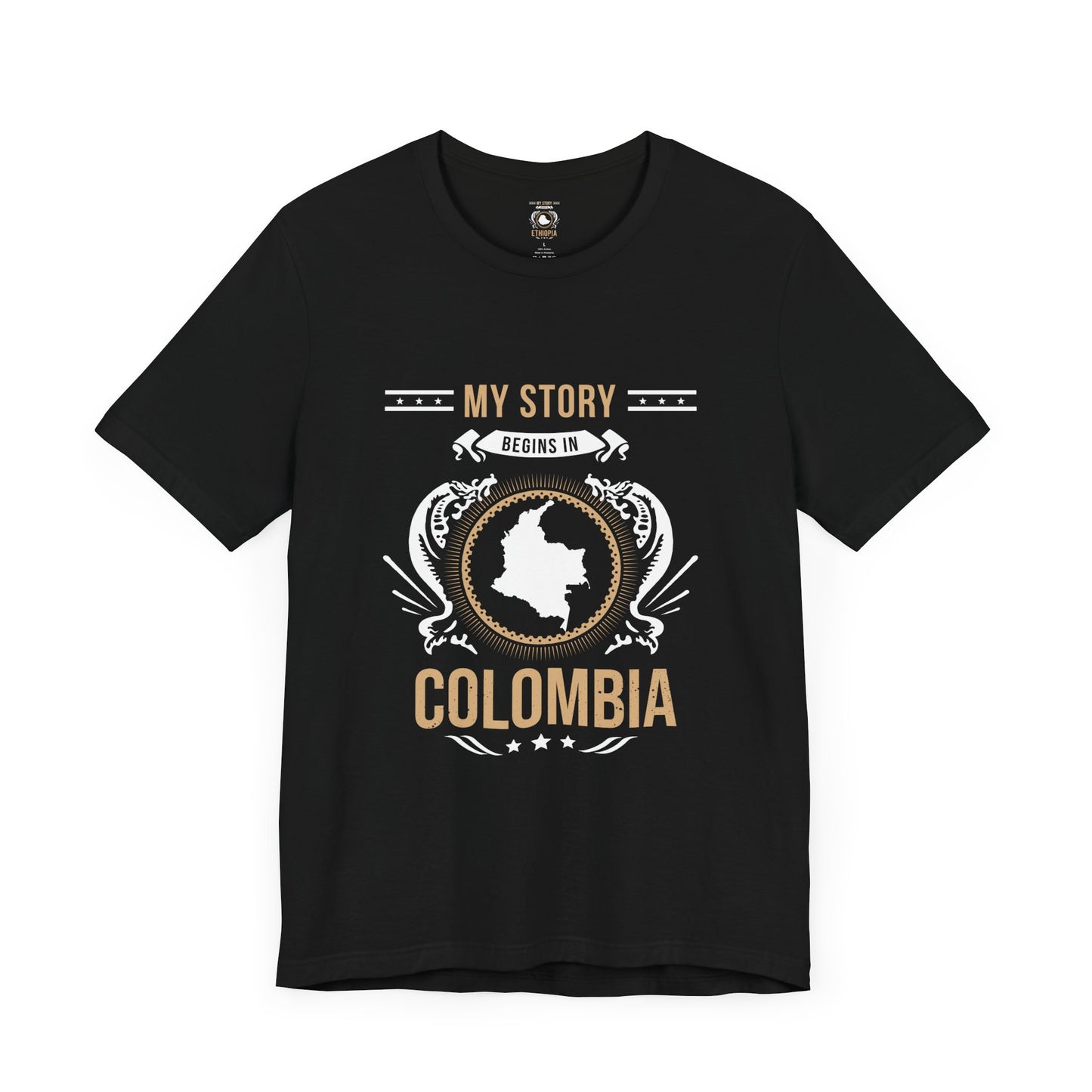 Colombia Style 1-Unisex Short Sleeve Tee