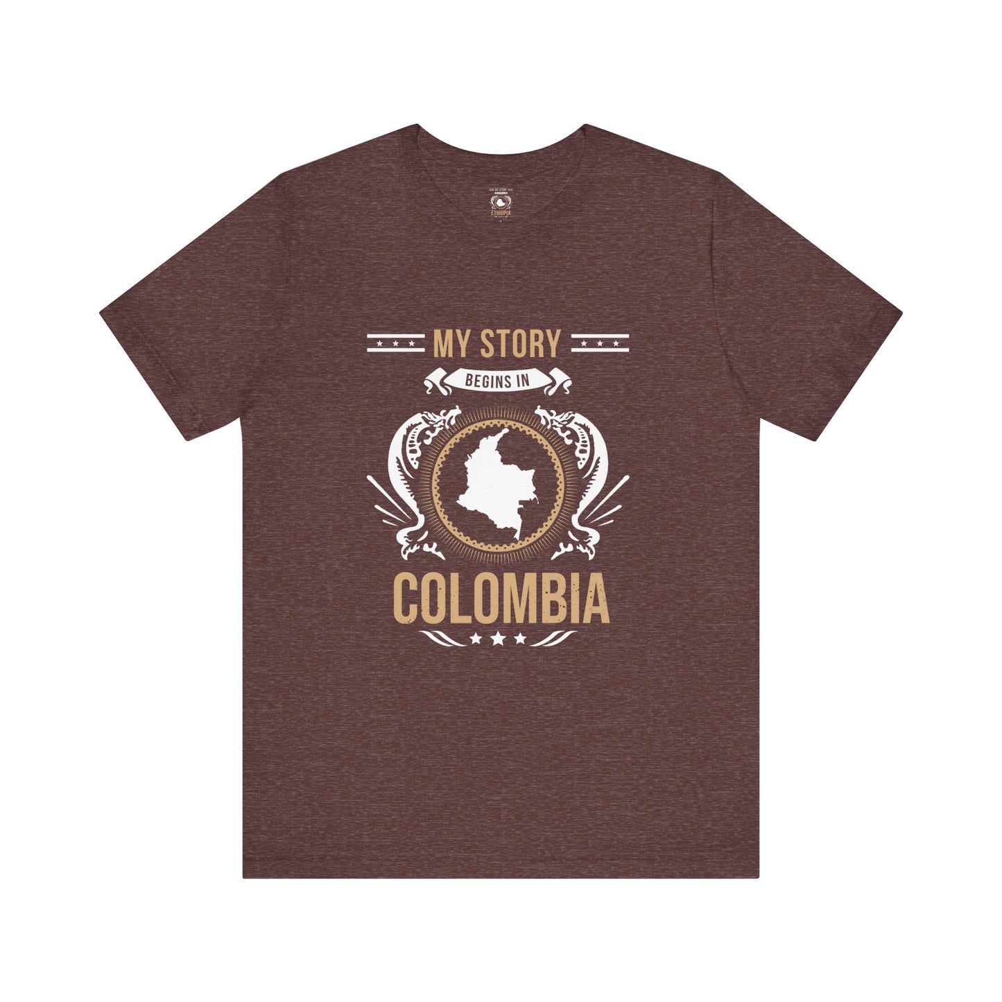 Colombia Style 1-Unisex Short Sleeve Tee