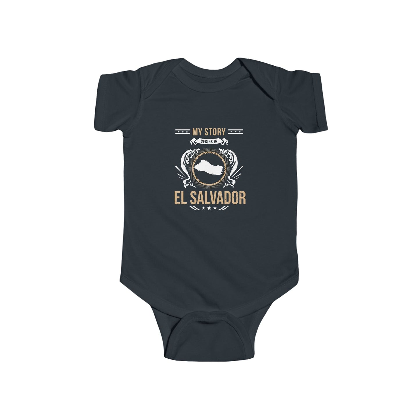Baby El Salvador Style 1- Infant Bodysuit