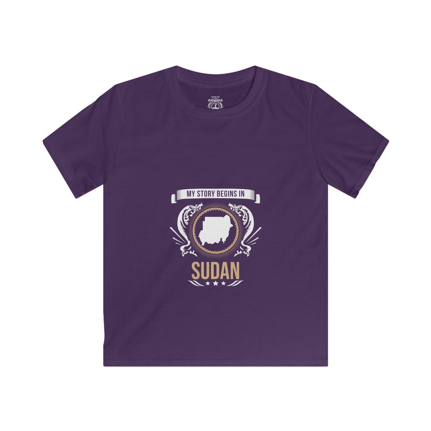 Kids Sudan Style 2-unisex short sleeve shirt