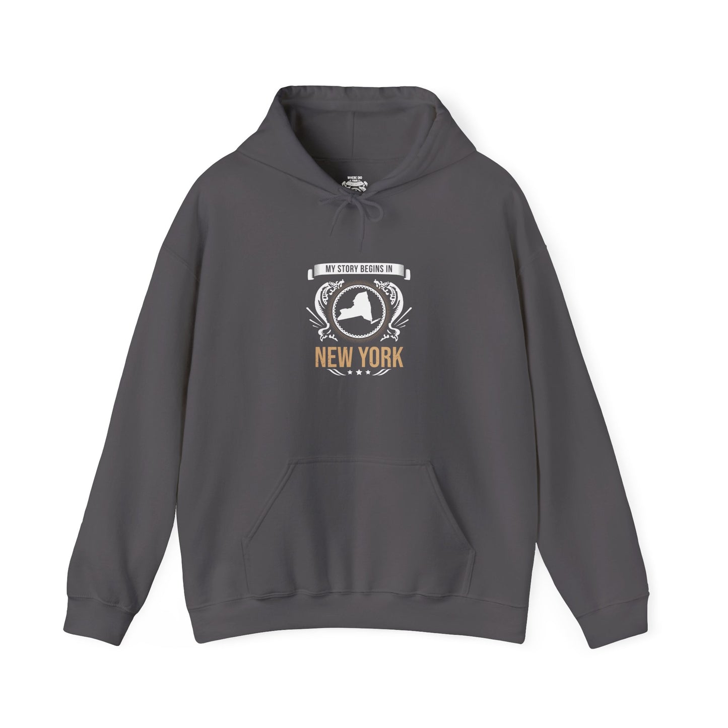 New York Style 2-Unisex Hooded Sweatshirt