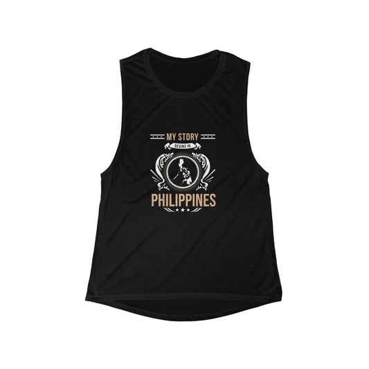 Philippines Style 1-Women's Flowy Tank