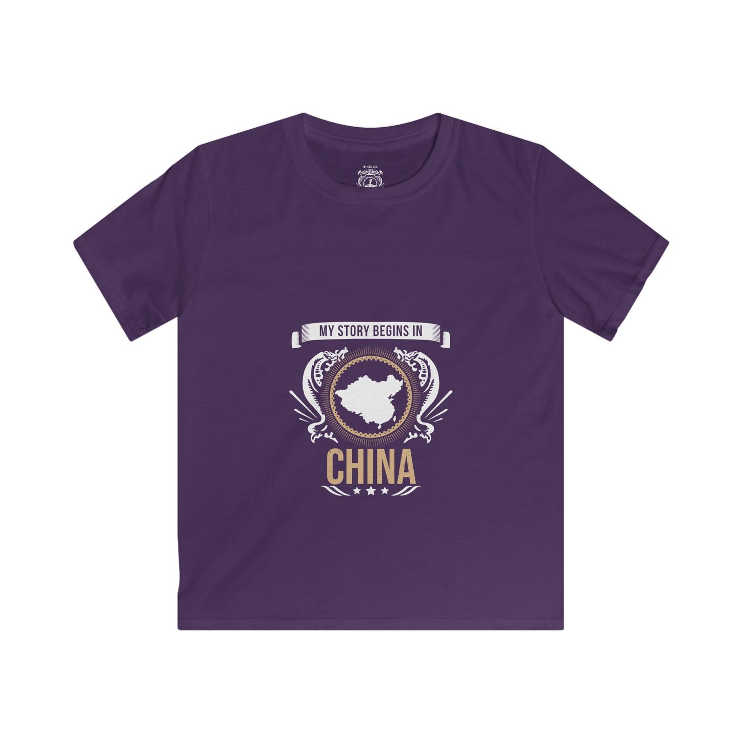 Kids China Style 2-unisex short sleeve shirt
