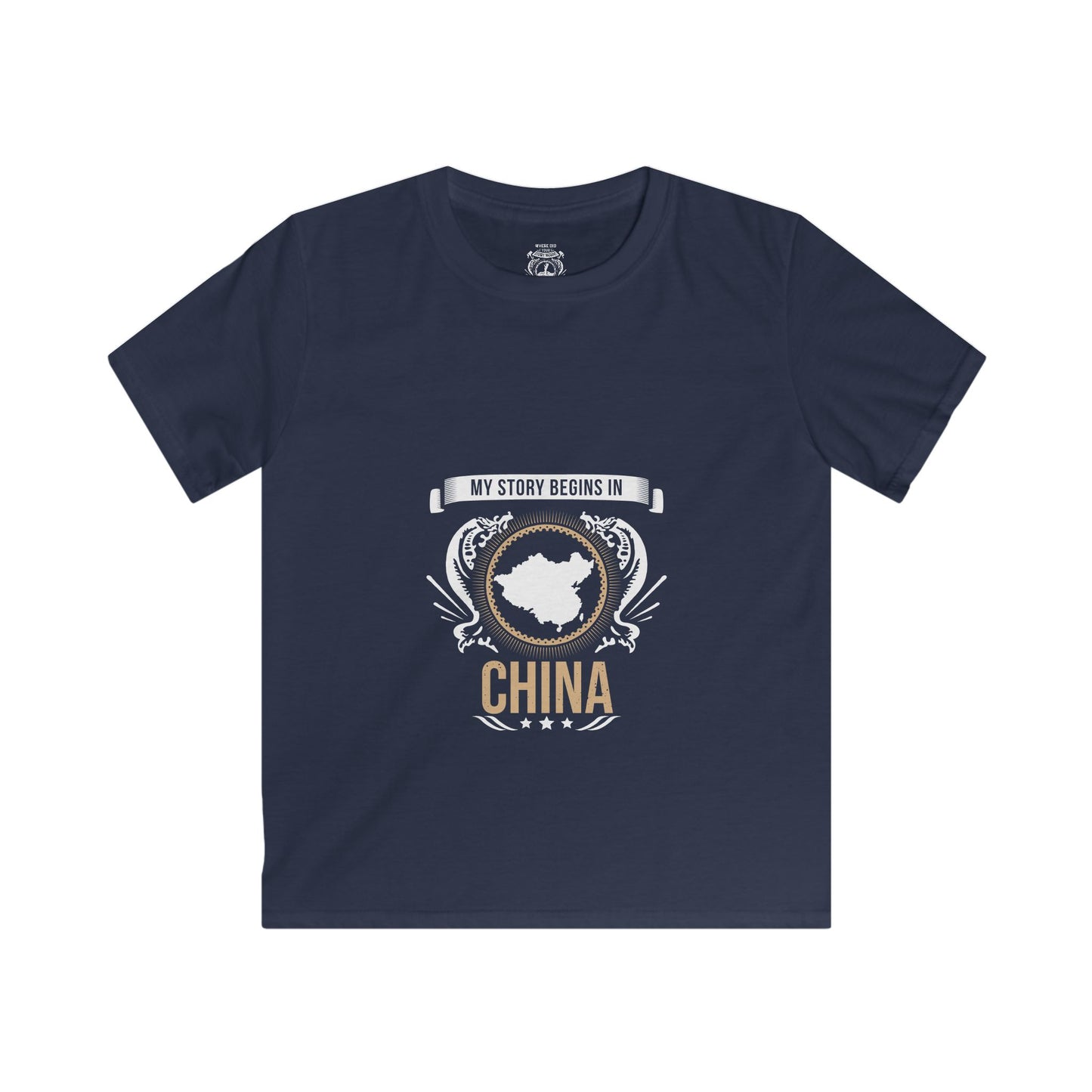 Kids China Style 2-unisex short sleeve shirt