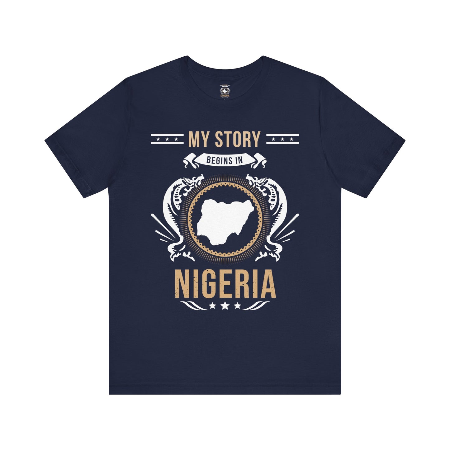 Nigeria Style 1-Unisex Short Sleeve Tee