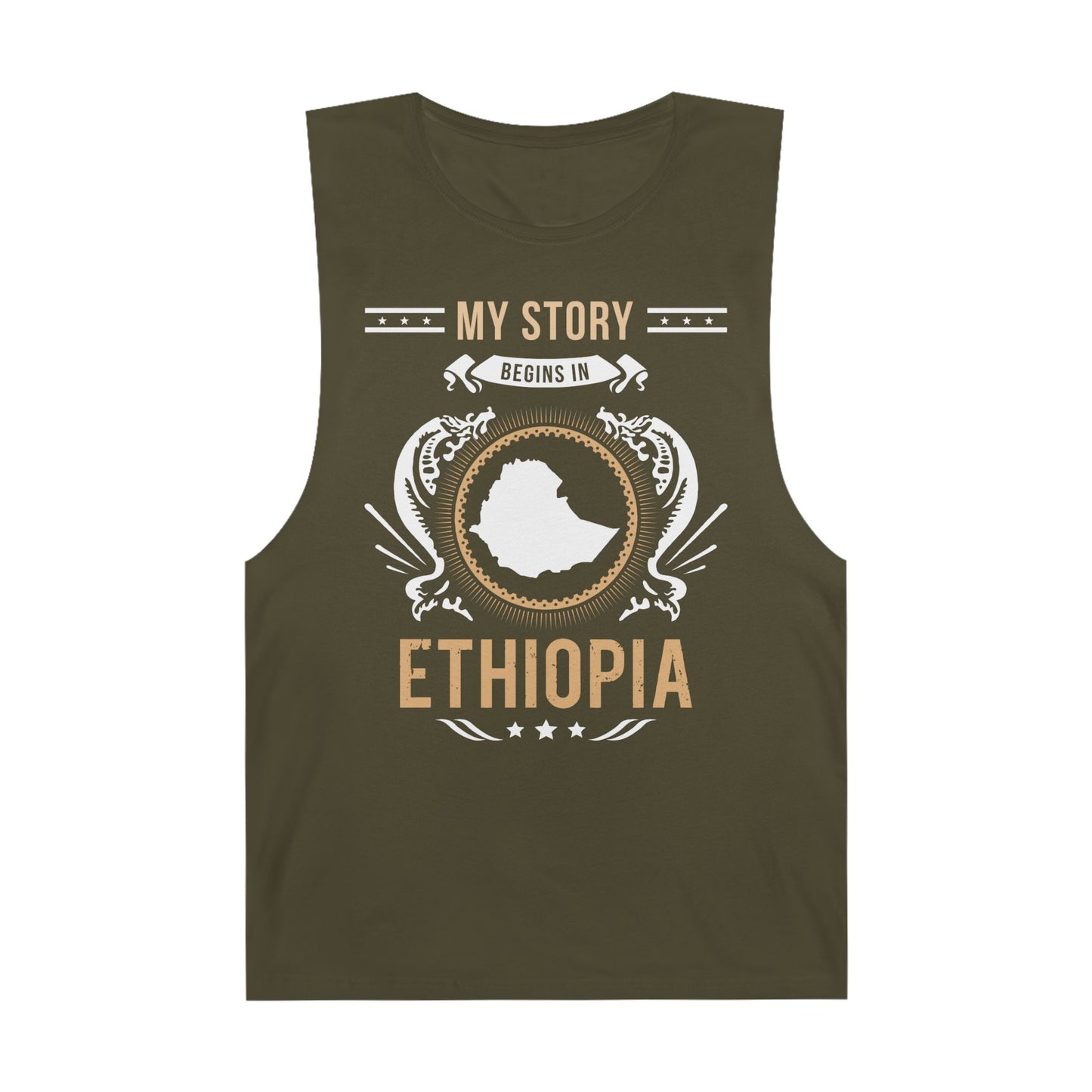 Ethiopia Style 1-Unisex Tank