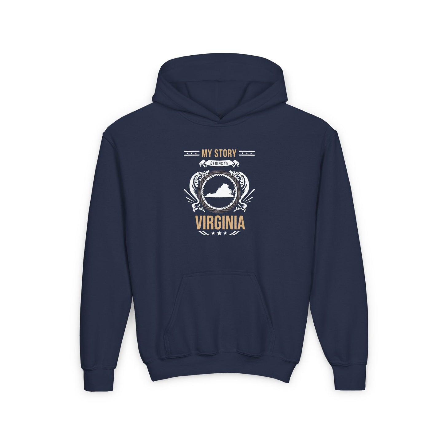 Youth Virginia Style 1 - Unisex Hoodie