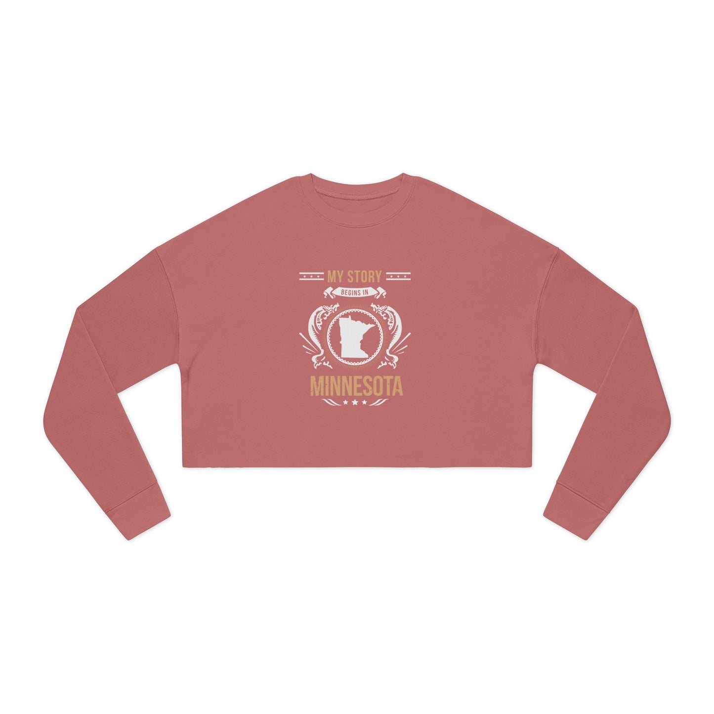 Minnesota Style 1-Women's Cropped Sweatshirt