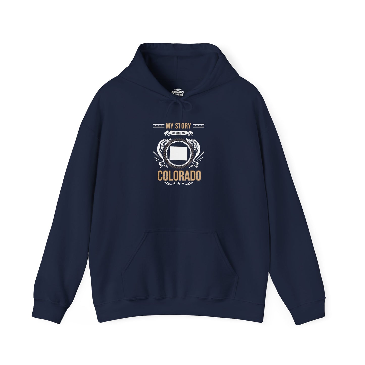 Colorado Style 1-Unisex Hooded Sweatshirt