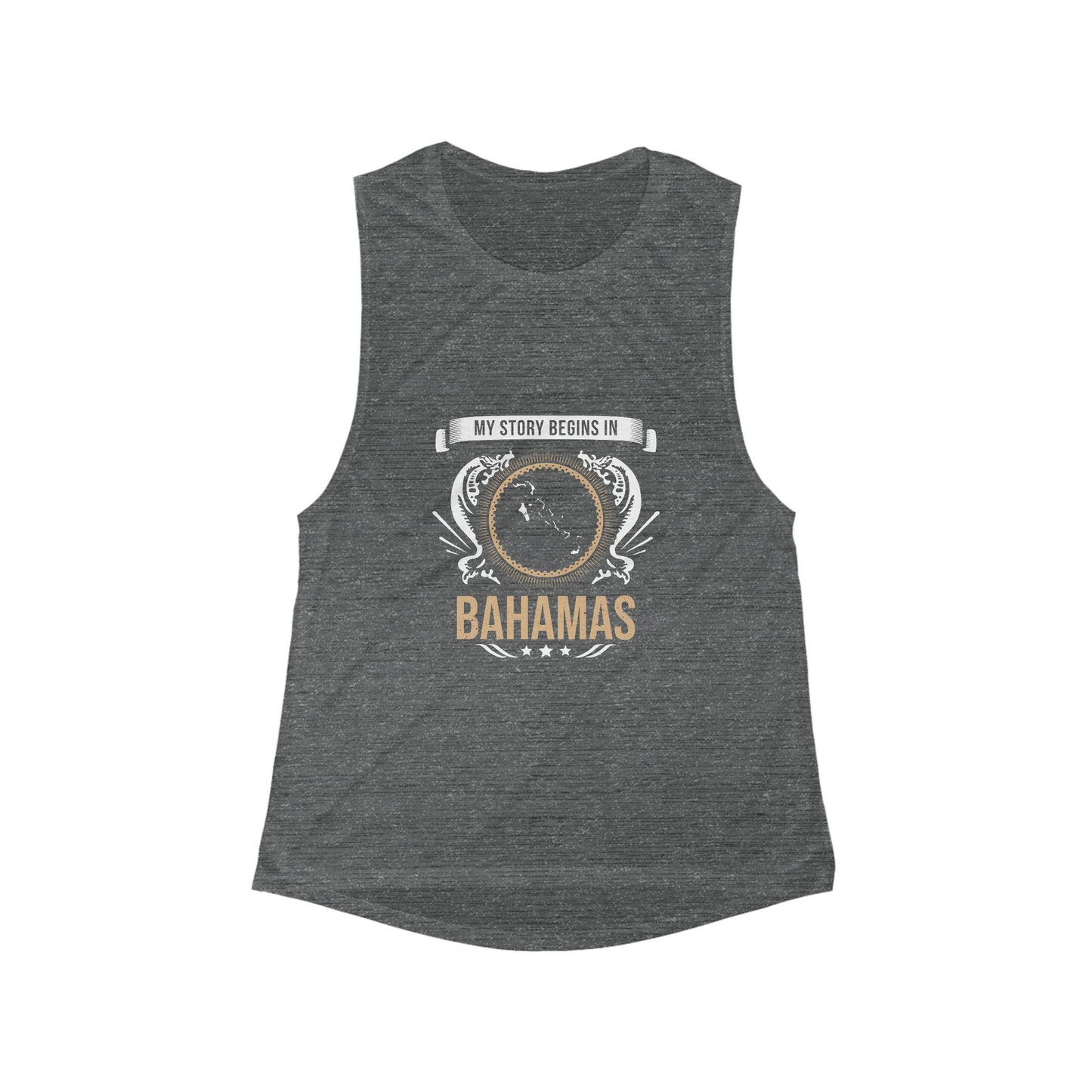 Bahamas Design 2-Women's Flowy Tank