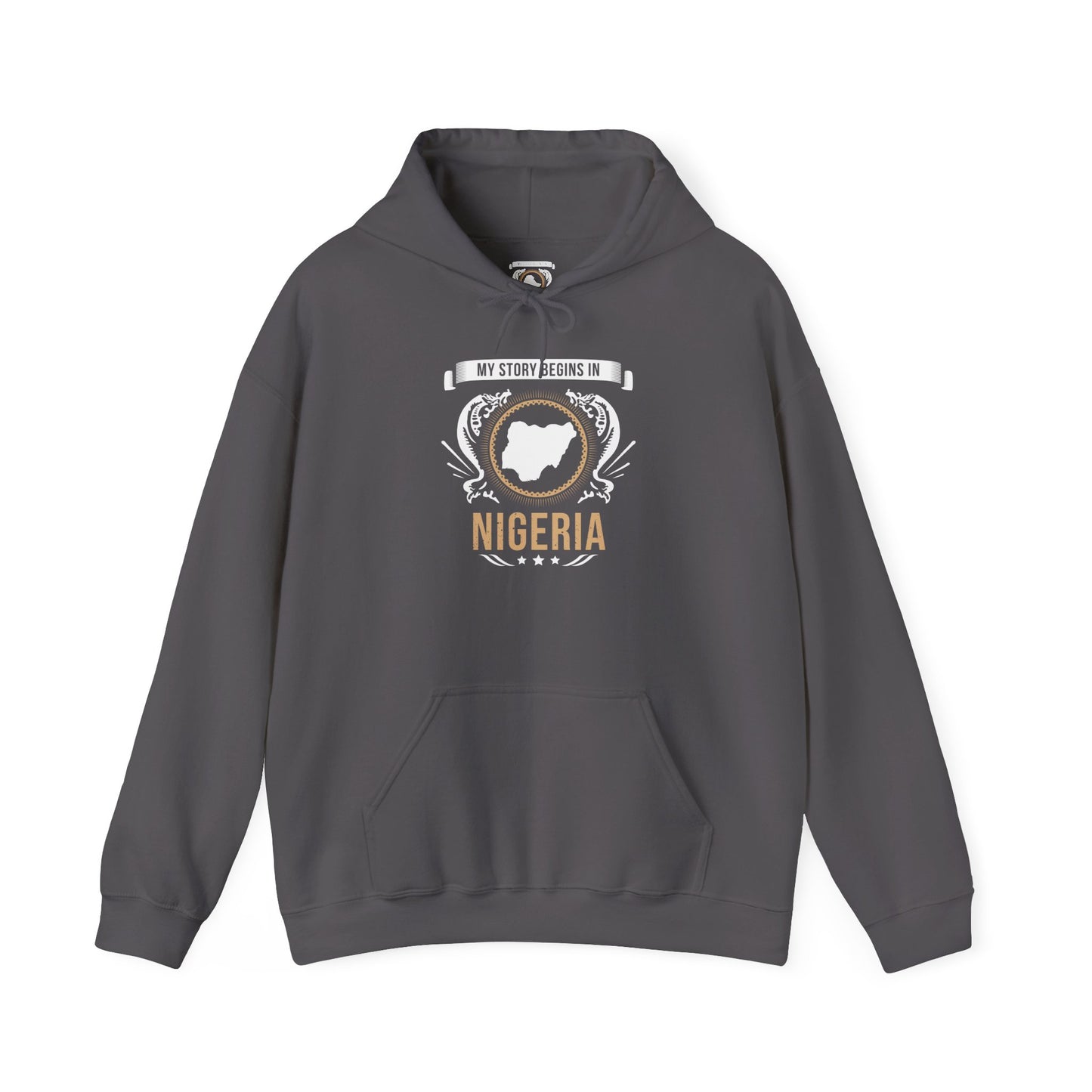 Nigeria Style 2-Unisex Hooded Sweatshirt