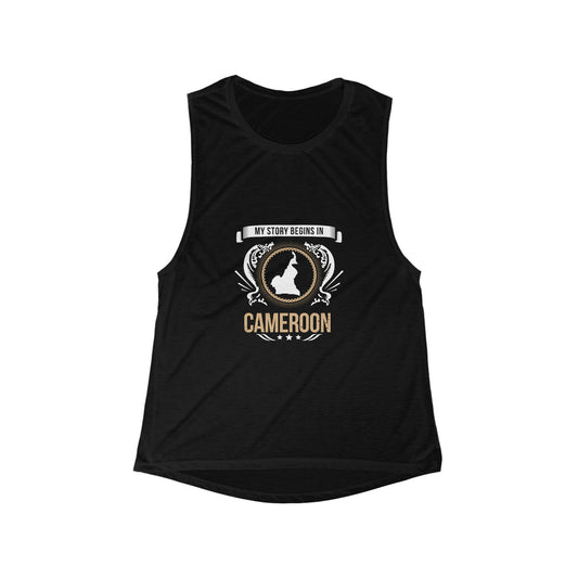 Cameroon Style 2-Women's Flowy Tank