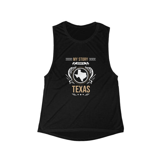 Texas Style 1-Women's Flowy Tank