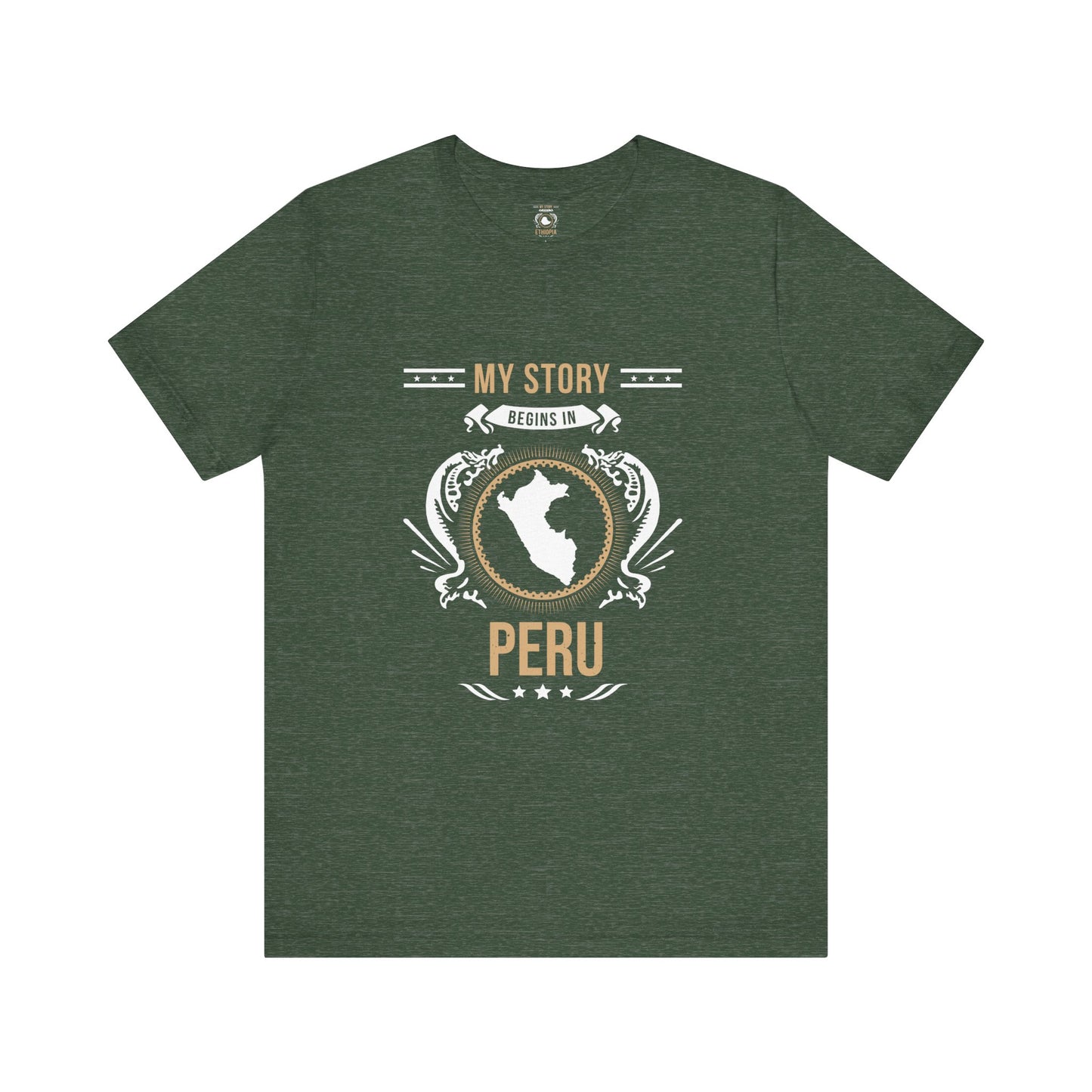Peru Design 1-Unisex Short Sleeve Tee