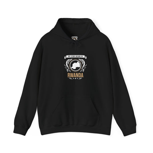 Rwanda Style 2-Unisex Hooded Sweatshirt