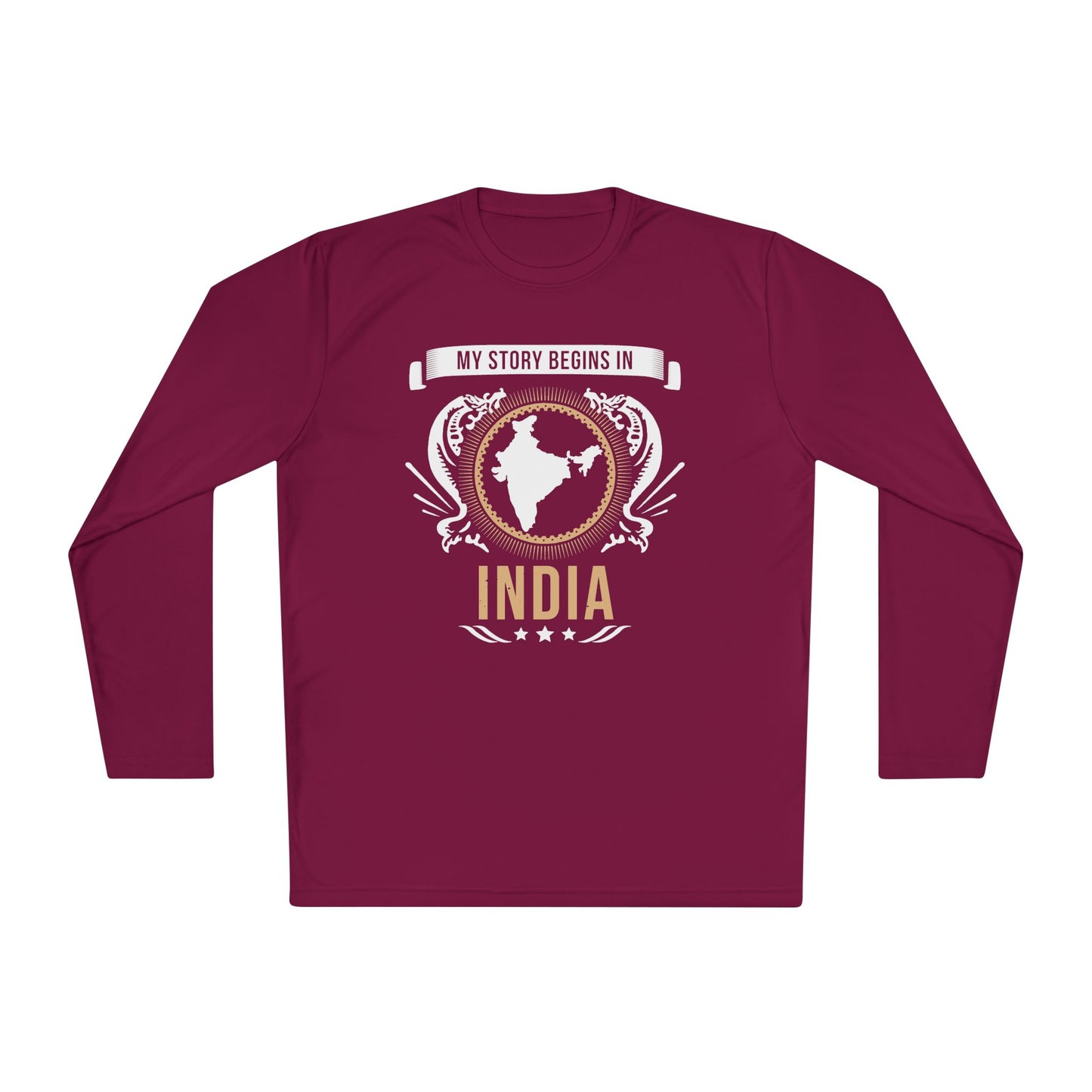 India Style 2-Unisex Long Sleeve Tee