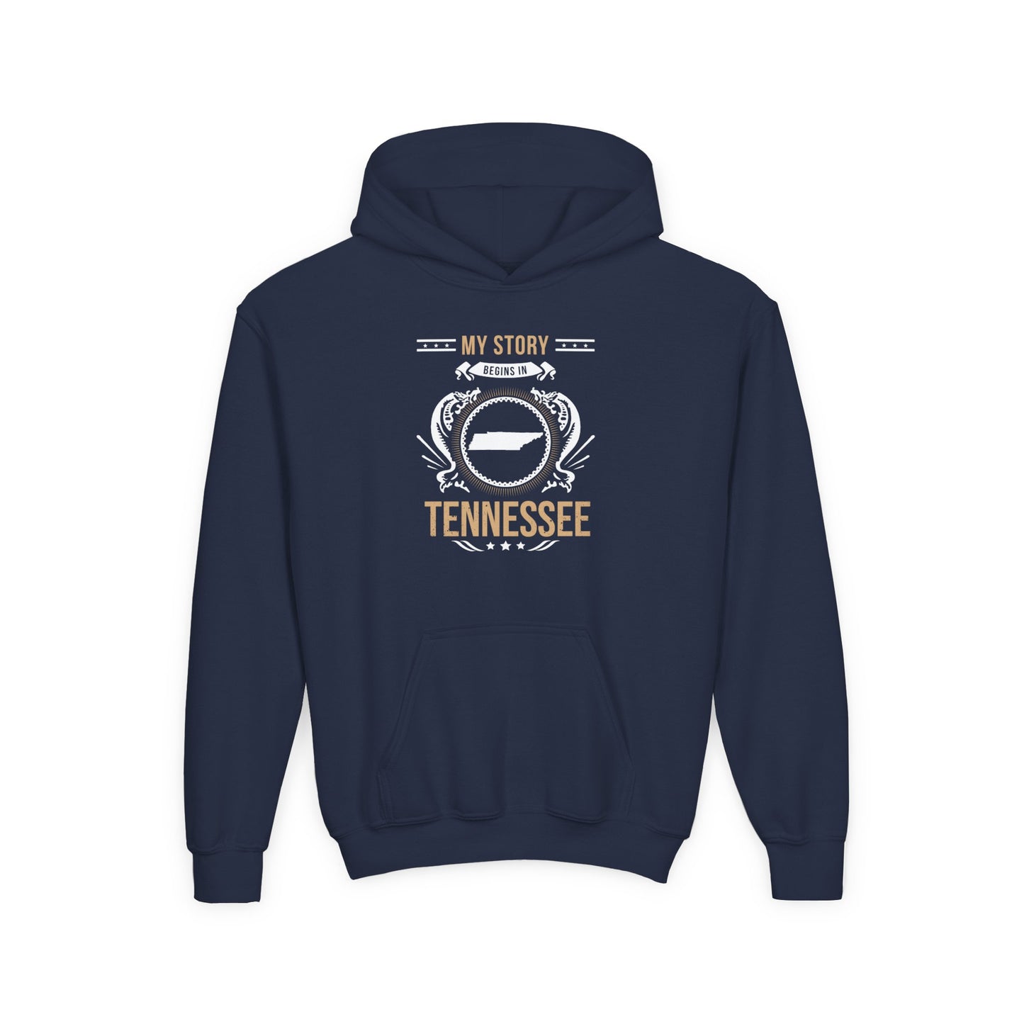 Youth Tennessee Style 1 - Unisex Hoodie