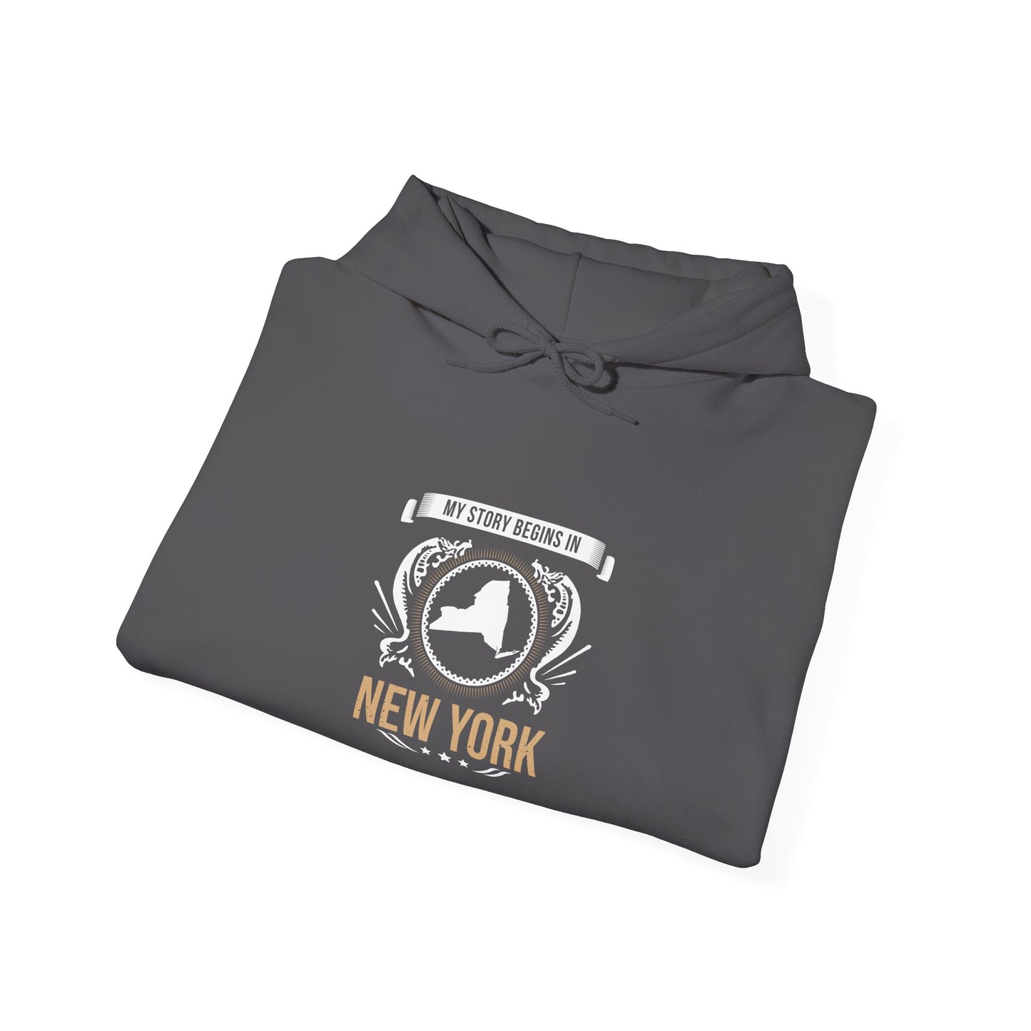 New York Style 2-Unisex Hooded Sweatshirt