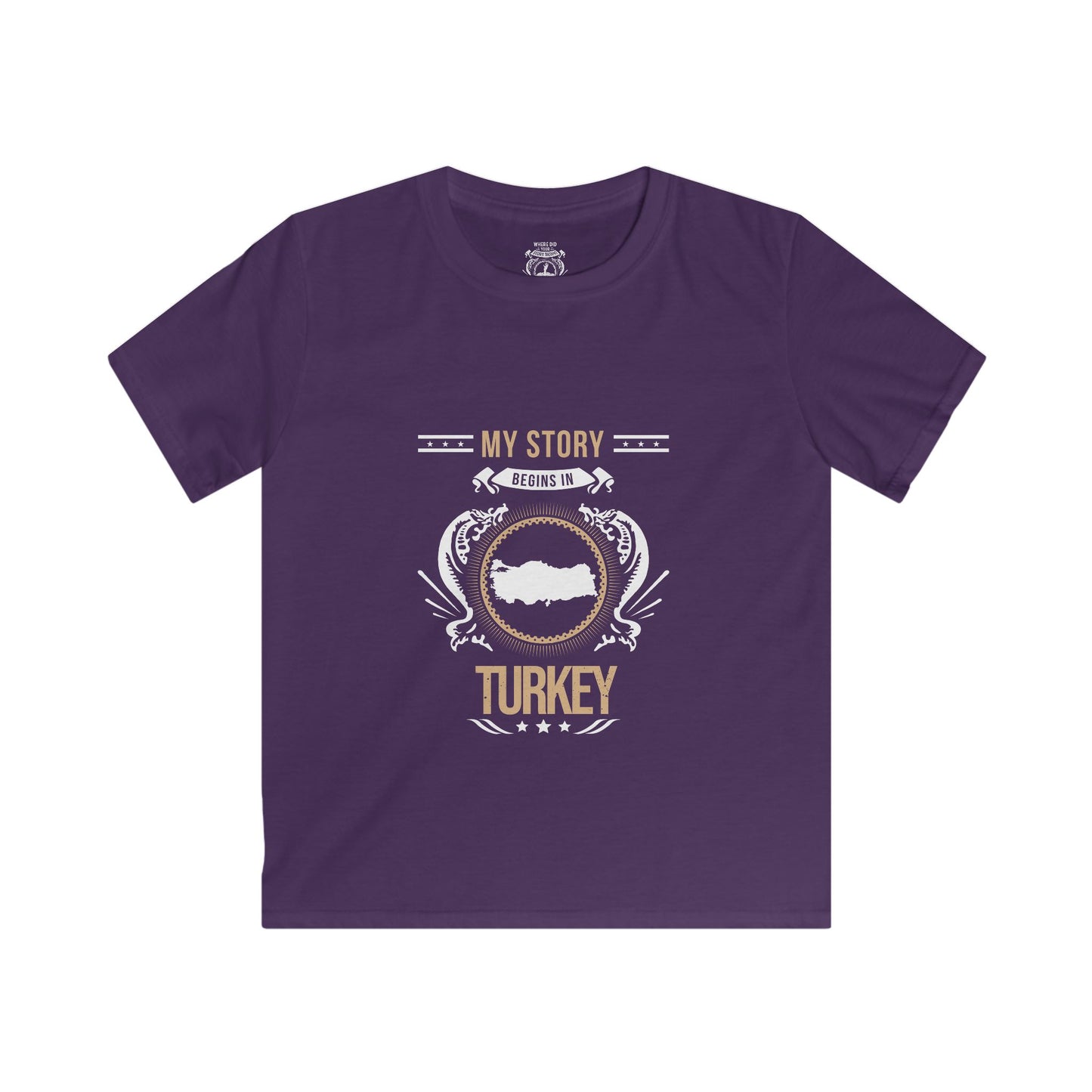 Kids Turkey Style 1-unisex short sleeve shirt