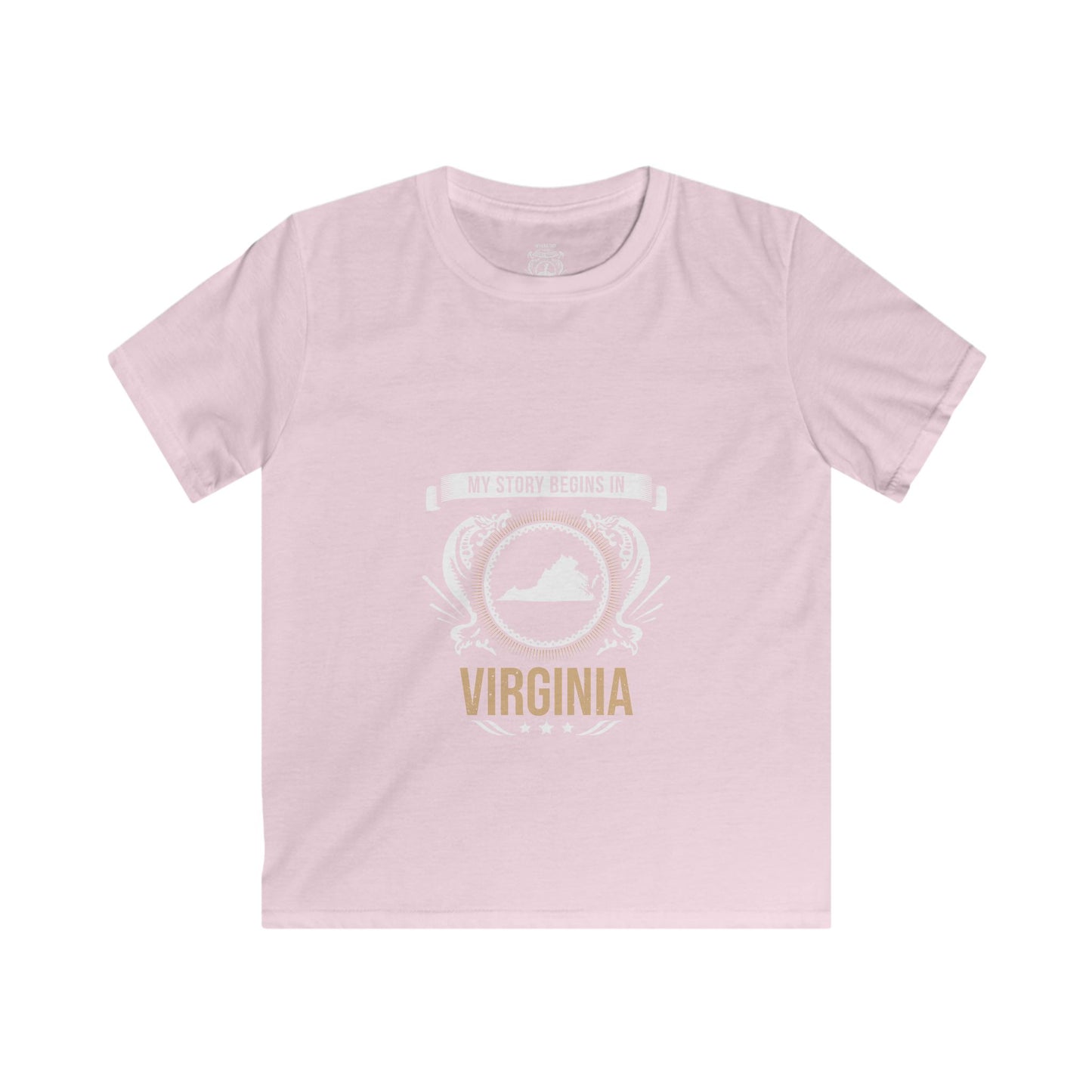 Kids Virginia Style 2-unisex short sleeve shirt