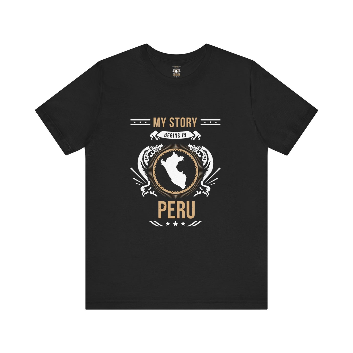 Peru Design 1-Unisex Short Sleeve Tee