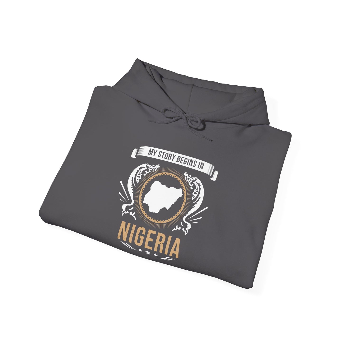 Nigeria Style 2-Unisex Hooded Sweatshirt