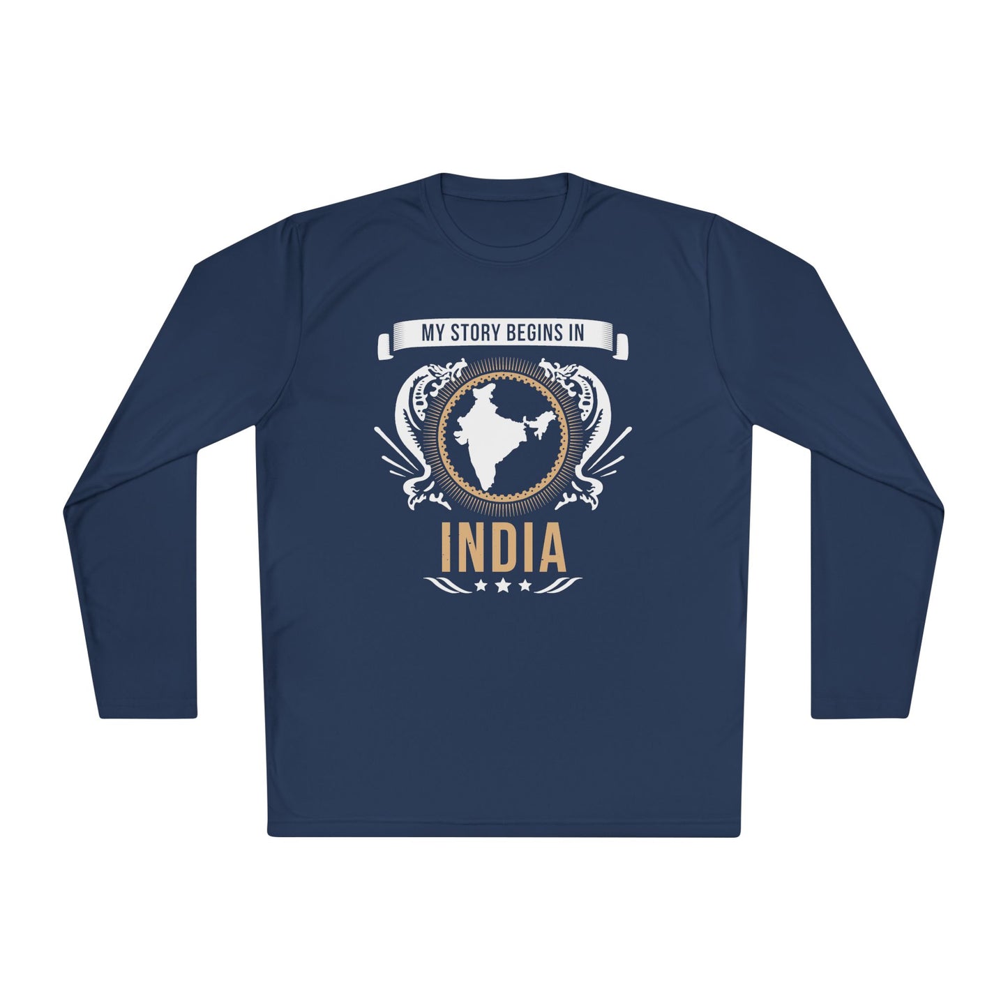 India Style 2-Unisex Long Sleeve Tee