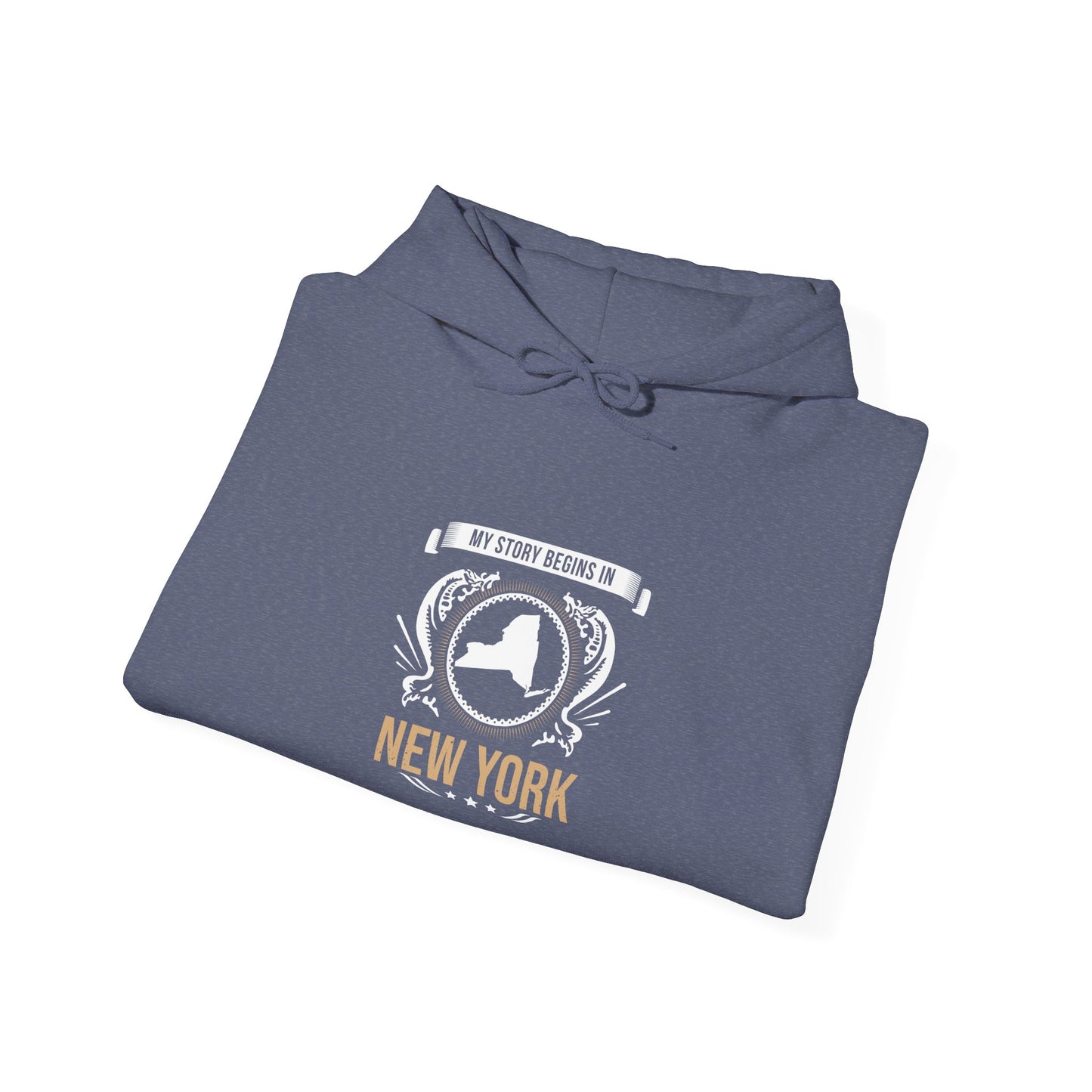 New York Style 2-Unisex Hooded Sweatshirt